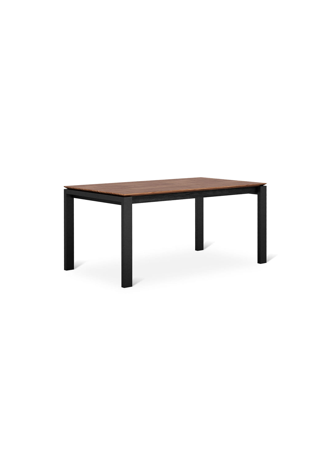 Table à dîner Gus* Modern Revell : design extensible, bois massif et mécanisme fluide pour recevoir de 6 à 10 personnes. noyer