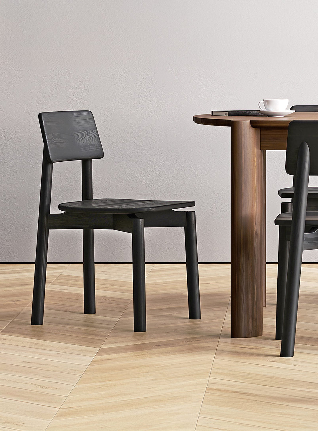 Chaise Ridley de Gus* Modern, design simple et sculptural pour salle à dîner. 