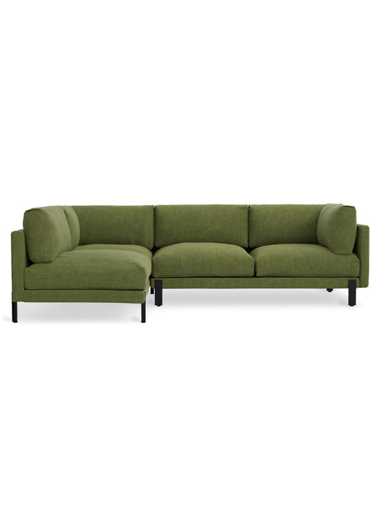 Sofa design Gus* Modern Silverlake : élégance scandinave et fibres recyclées. Bastille clover