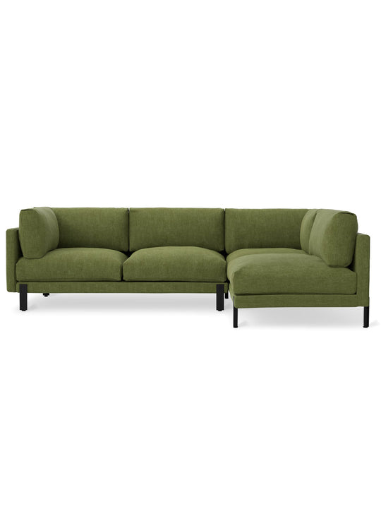 Sofa sectionnel Silverlake de Gus* Modern : allure moderne et détente totale. Bastille clover