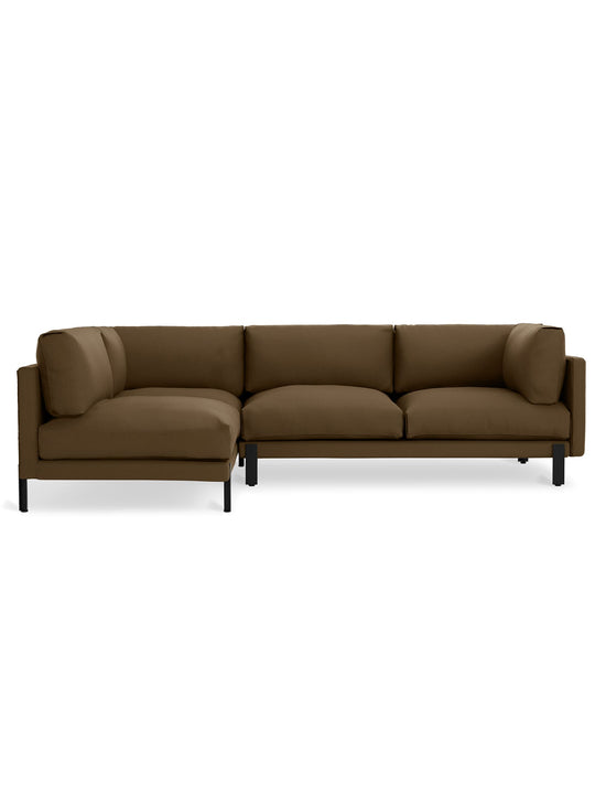 Sofa écologique Gus* Modern Silverlake : style nordique et confort profond. Velvet cocoa