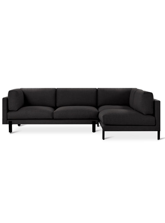 Sofa Silverlake de Gus* Modern : allure scandinave et confort responsable. Andorra espresso