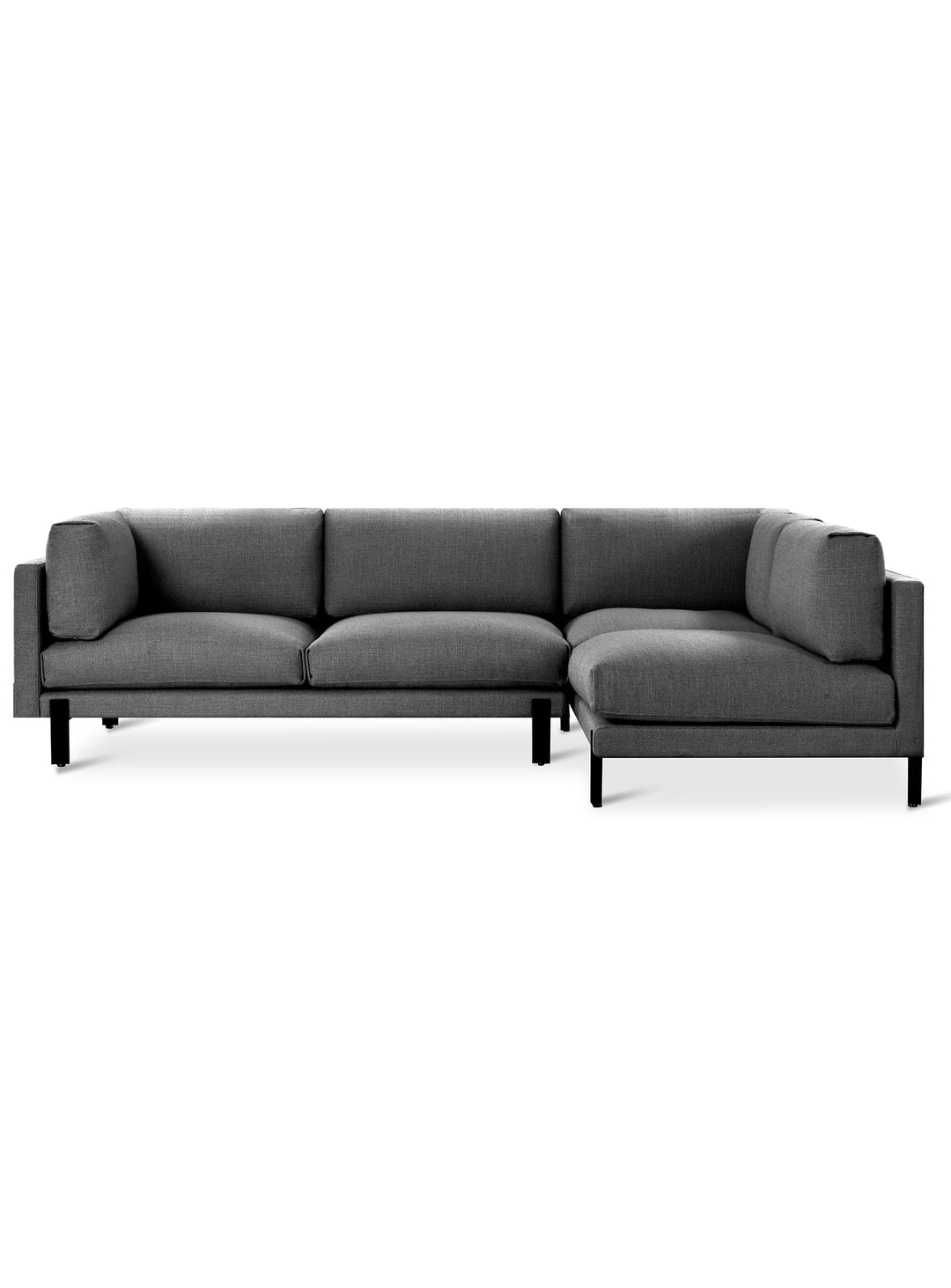 Sofa sectionnel Silverlake Gus* Modern : design éthique et confort moderne. Andorra pewter