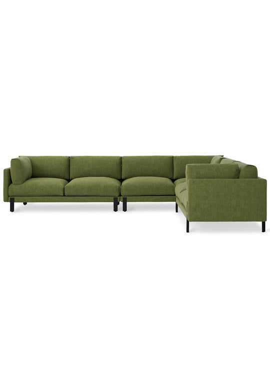 Sofa Silverlake XL Gus* Modern : chic scandinave et fibres recyclées. Bastille clover