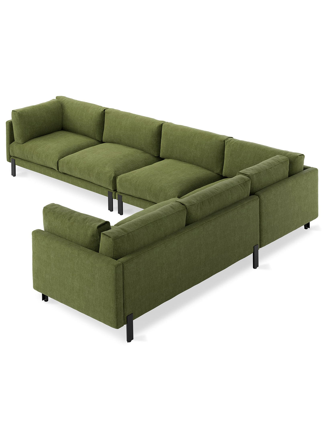 Sofa sectionnel Silverlake XL Gus* Modern : allure contemporaine et confort durable. Bastille clover