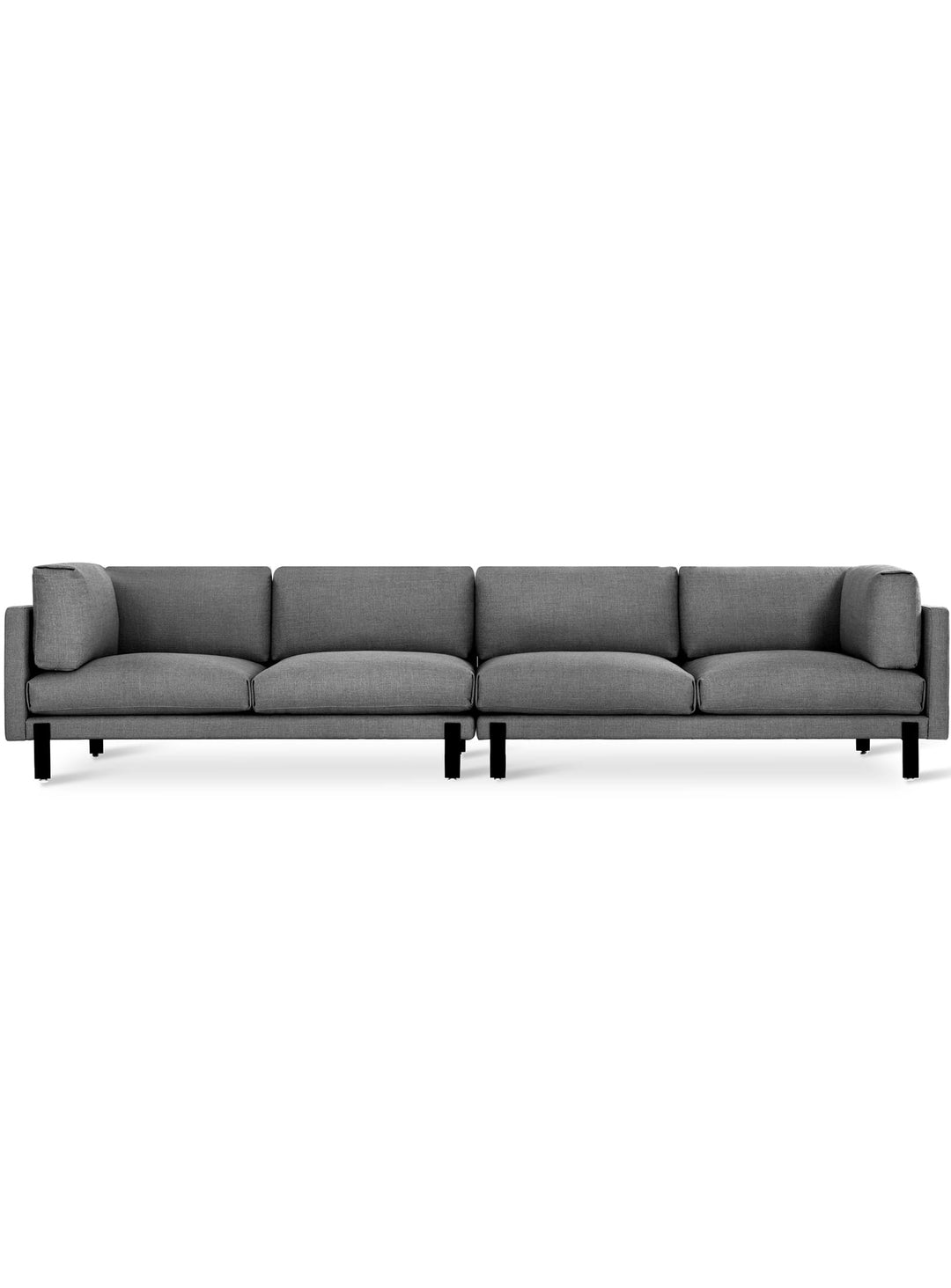 Sofa Silverlake XL de Gus* Modern : chic scandinave et espace généreux. Andorra pewter.