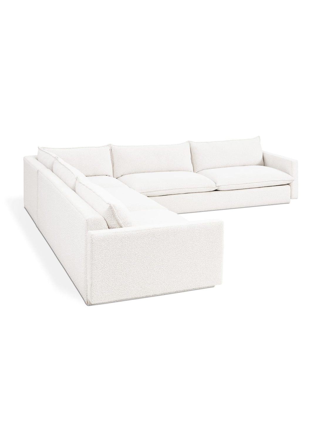 Sofa bi-sectionnel Sola de Gus* Modern, design italien et esprit côtier. node alabaster
