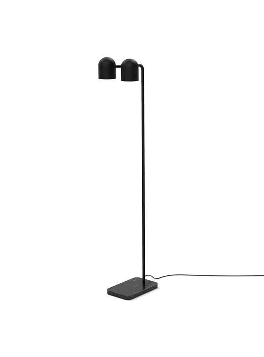 Tandem floor lamp