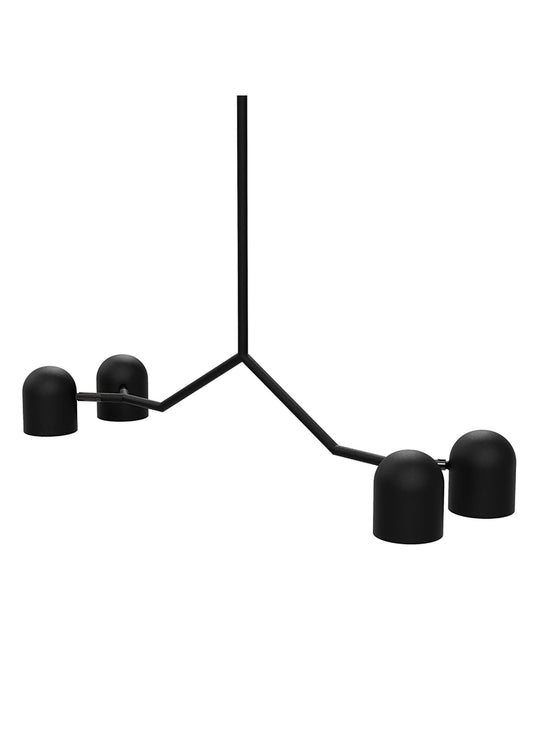 Lampe suspendue Tandem Gus* Modern, parfaite au-dessus d’une table ou d’un îlot. noir