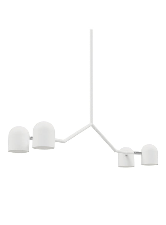 Lampe suspendue Tandem Gus* Modern, esthétique épurée et fonctionnalité optimale. blanc