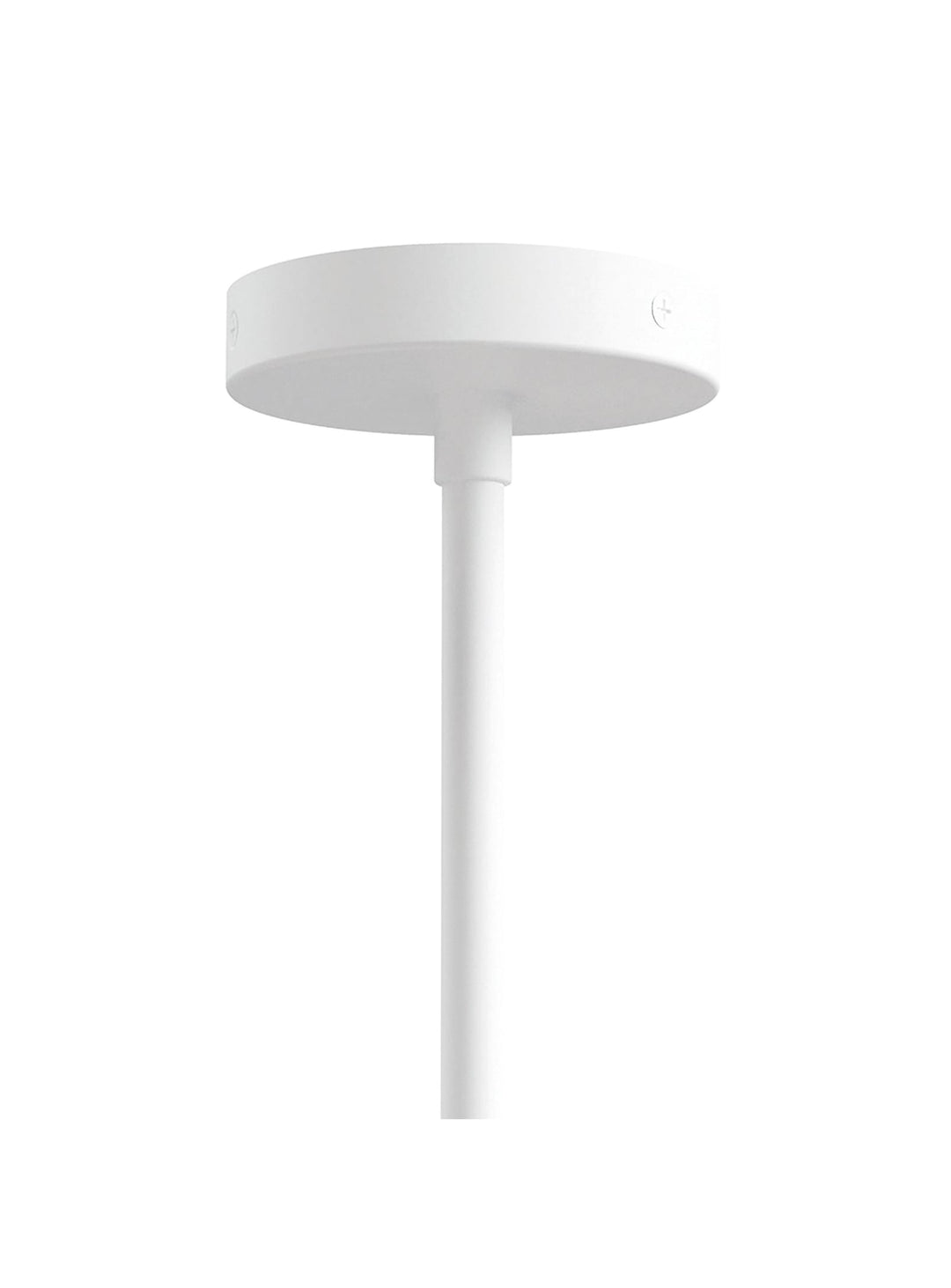 Lampe suspendue Tandem Gus* Modern, têtes orientables pour éclairage modulable. blanc