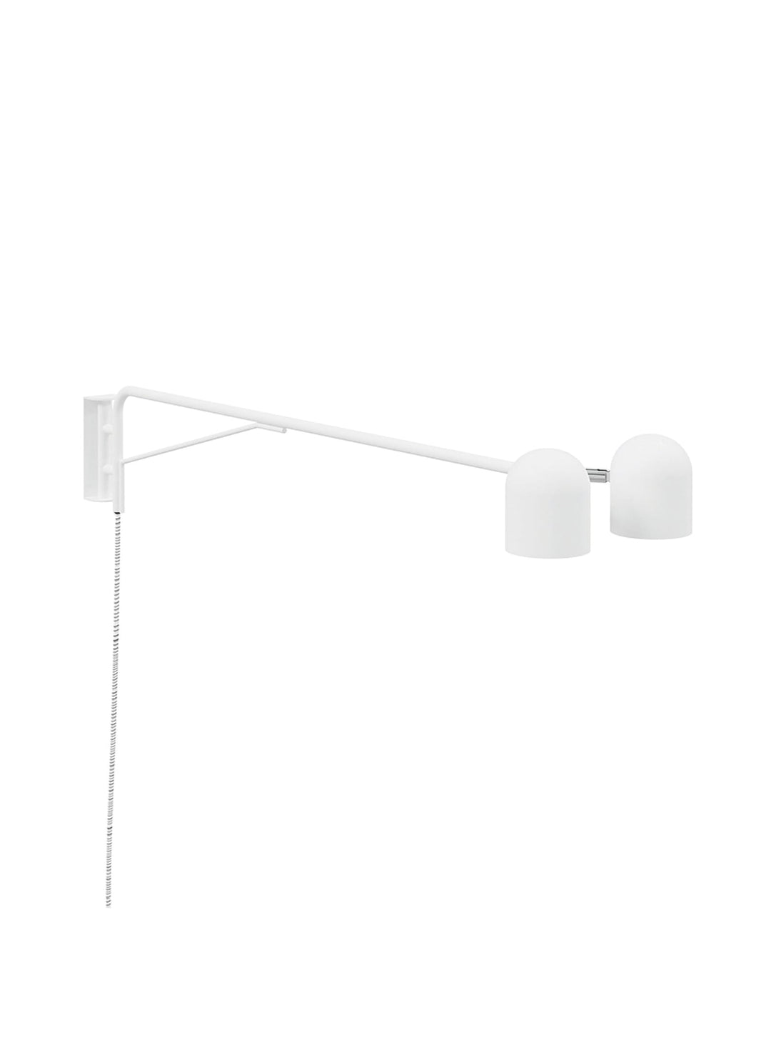 Lampe murale Tandem Gus* Modern, élégance moderne et bras oscillant ajustable. blanc