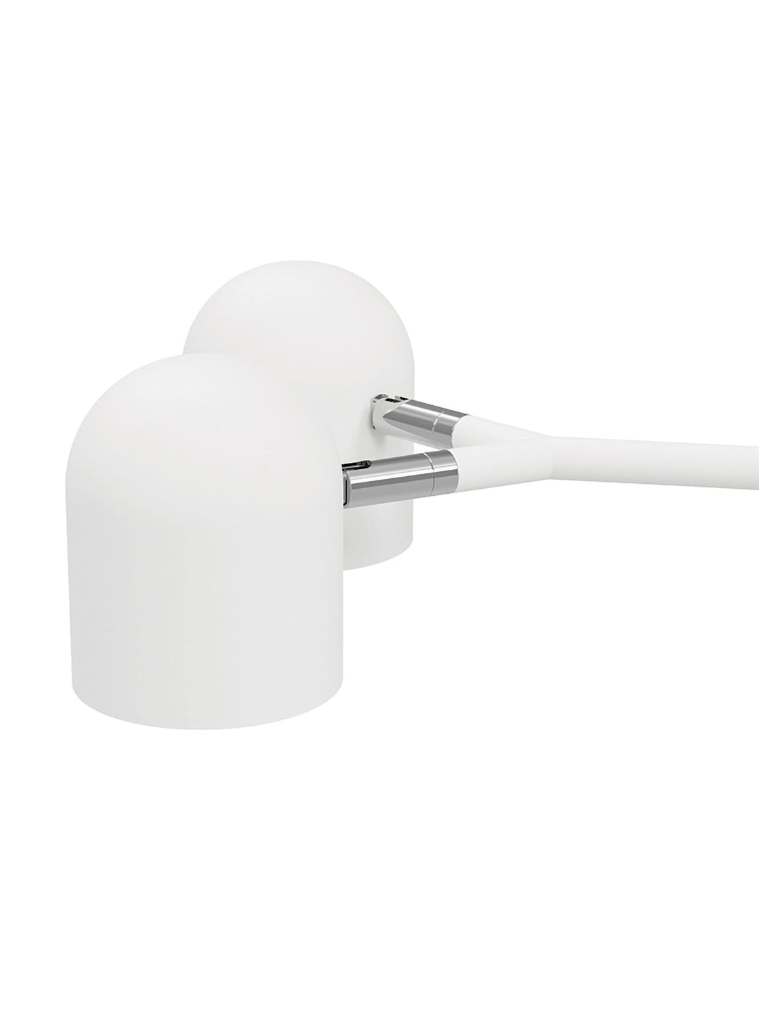 Lampe murale Tandem Gus* Modern, idéale pour lecture ou ambiance cosy. blanc