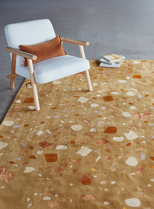 Tapis Terraz Gus* Modern, motif inspiré du terrazzo pour un look moderne et vivant.