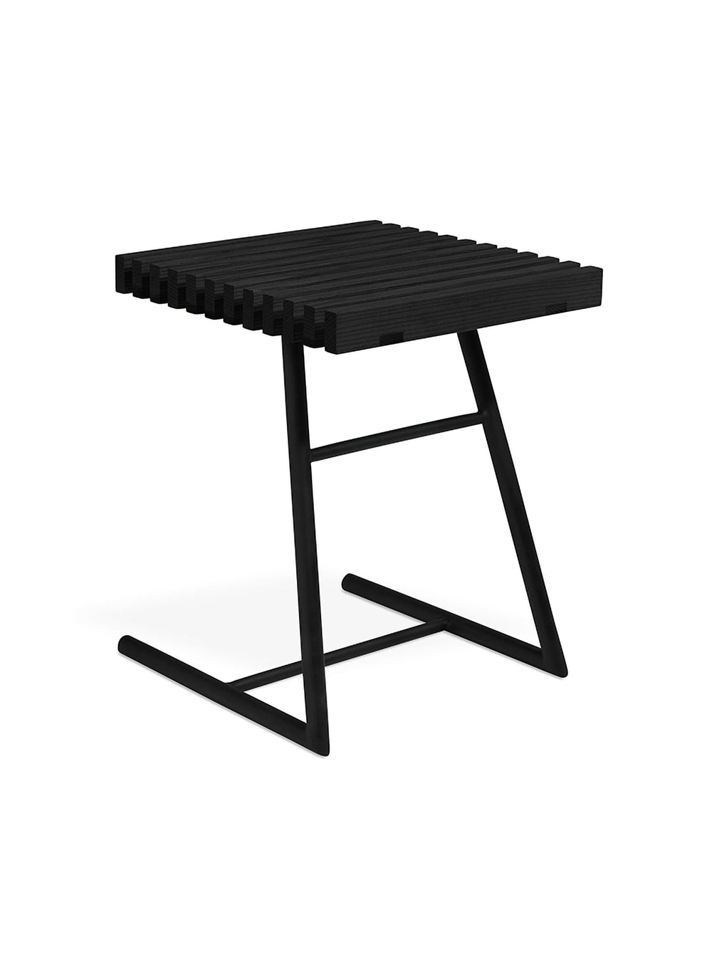 Table d’appoint Transit Gus* Modern : design moderne et polyvalent. frene noir