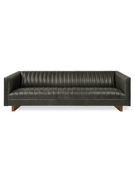 Sofa Wallace Gus* Modern : confort luxueux et allure sculpturale. Cuir tucson char