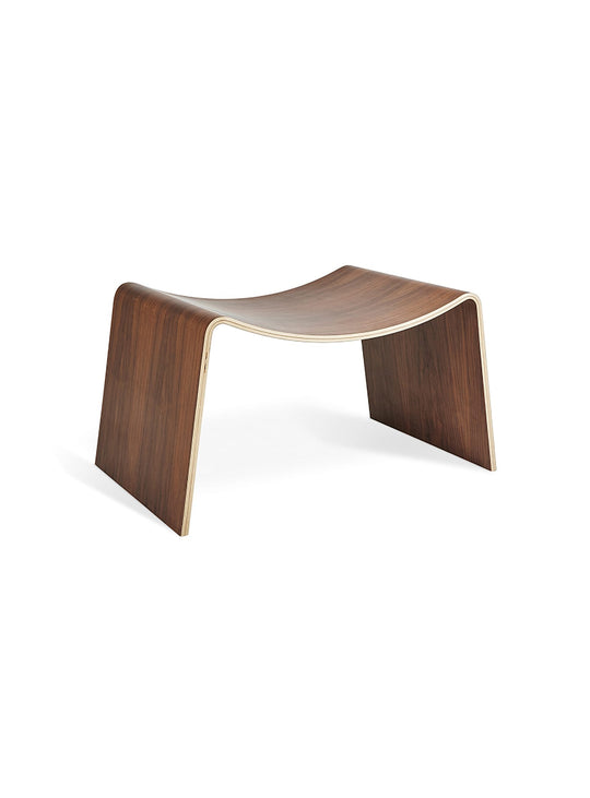 Ottoman Wave Gus* Modern : design fluide inspiré des lacs canadiens. noyer