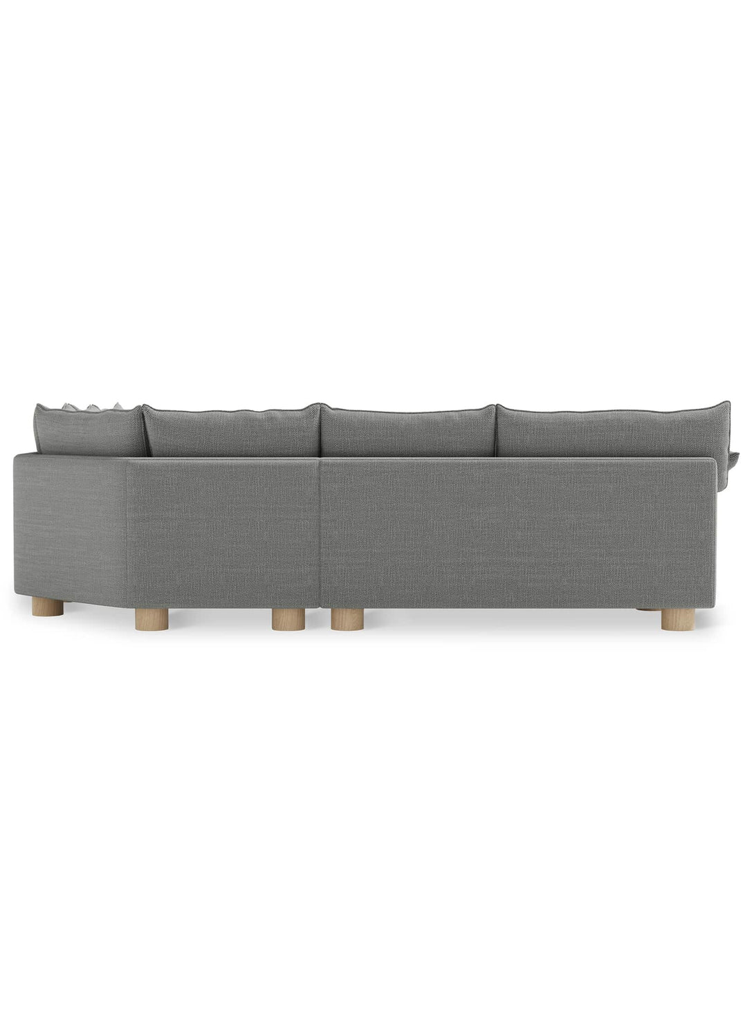 Sofa bi-sectionnel Gus* Modern Zoe : un canapé spacieux au look années 70, pensé pour se détendre pleinement. rosslyn legacy