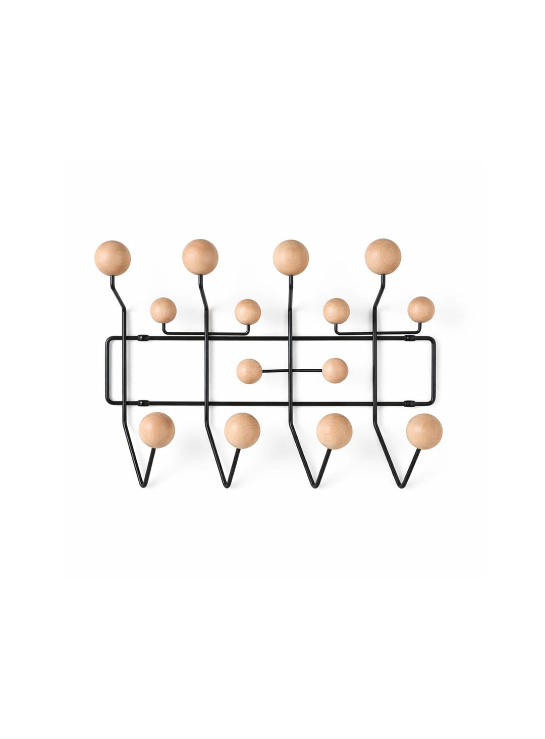 Porte-manteaux HangIt, léger, robuste et plein de fantaisie. bouleau noir