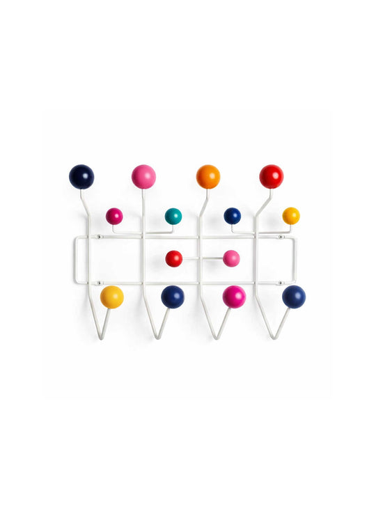 Porte-manteaux HangIt, design ludique signé Charles et Ray pour petits et grands. multicouleur blanc