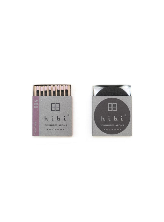Allumettes encens Hibi, ambiance harmonieuse en quelques minutes. ylang ylang