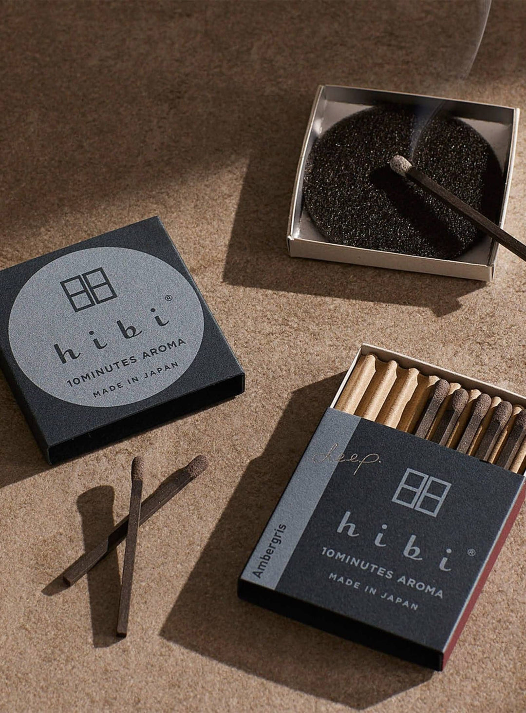Allumettes encens Hibi, élégance japonaise pour parfumer votre espace.