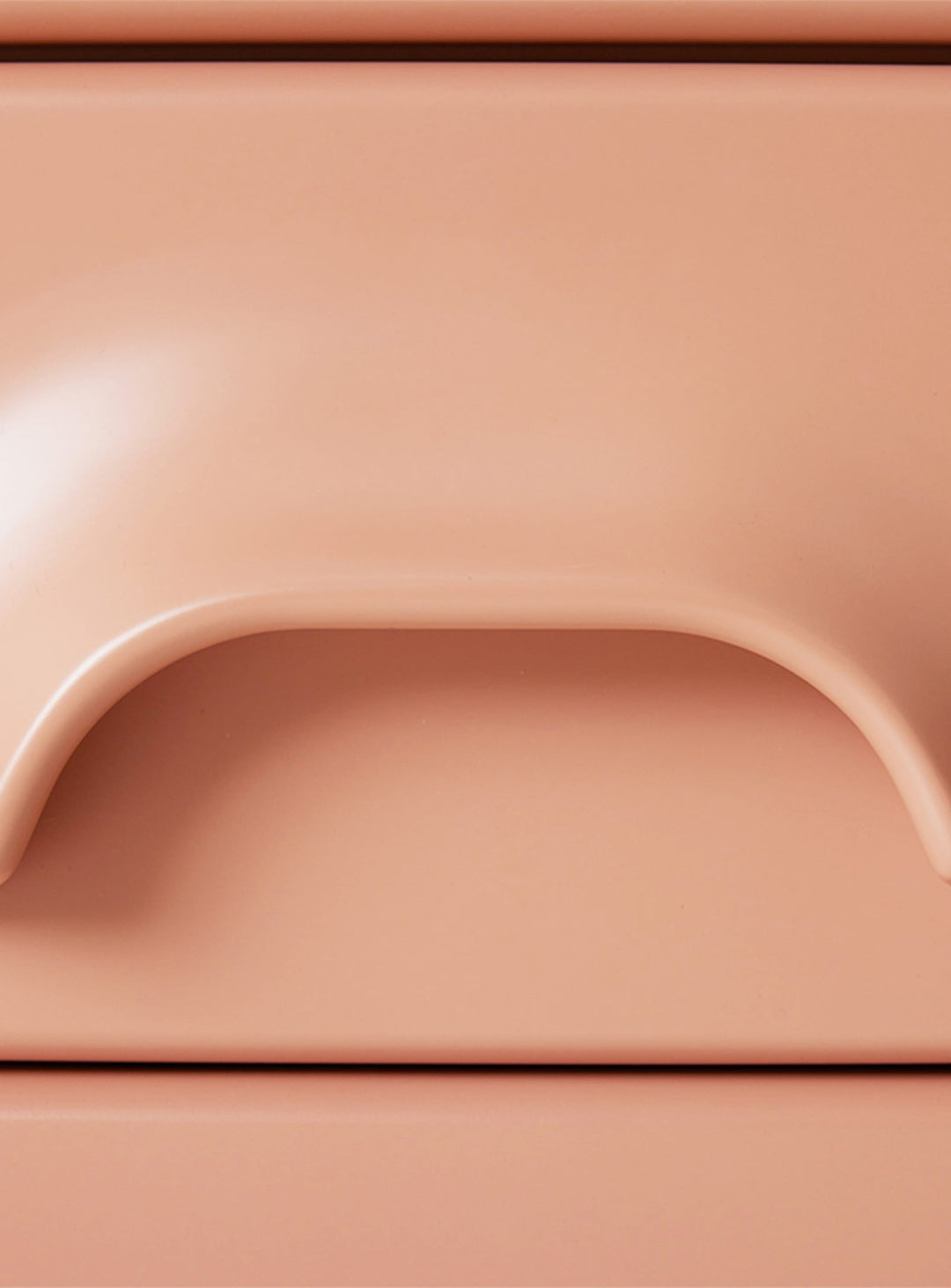 Commode à deux tiroirs HKliving, meuble bas polyvalent et esthétique raffinée. blush