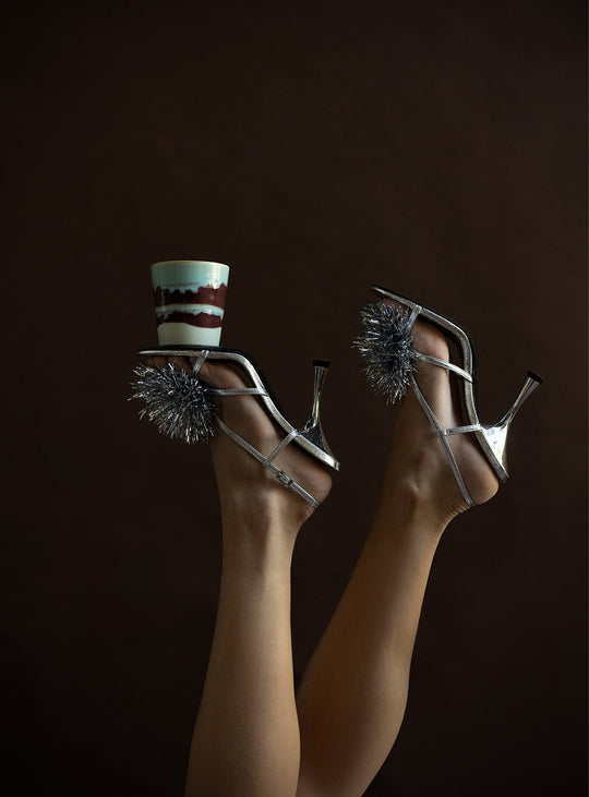 Bougies 70’s HKliving, notes de pin pour une maison douce et apaisante. bleu