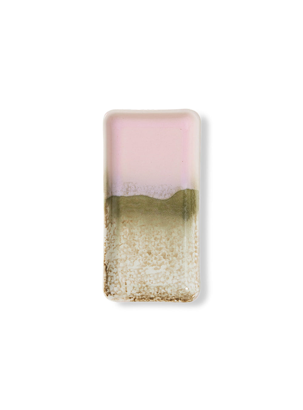 Petit plateau Muse 70s Ceramics HKliving pour servir biscuits, fruits et gourmandises avec style.