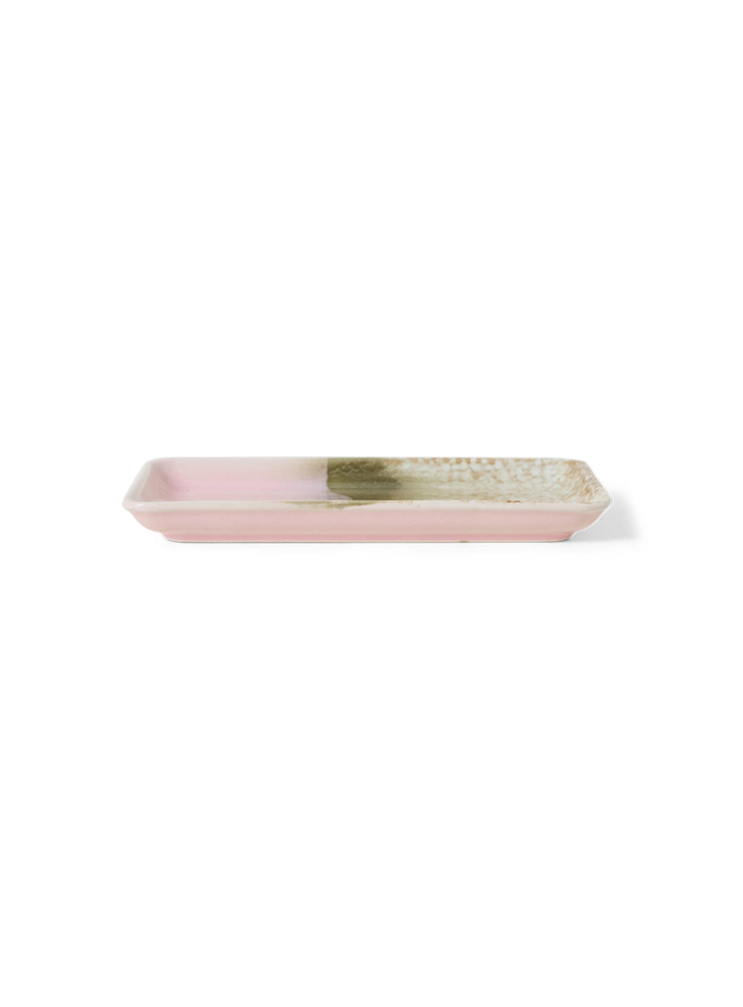 Petit plateau Muse 70s Ceramics HKliving : l'alliance du design vintage et du savoir-faire artisanal.