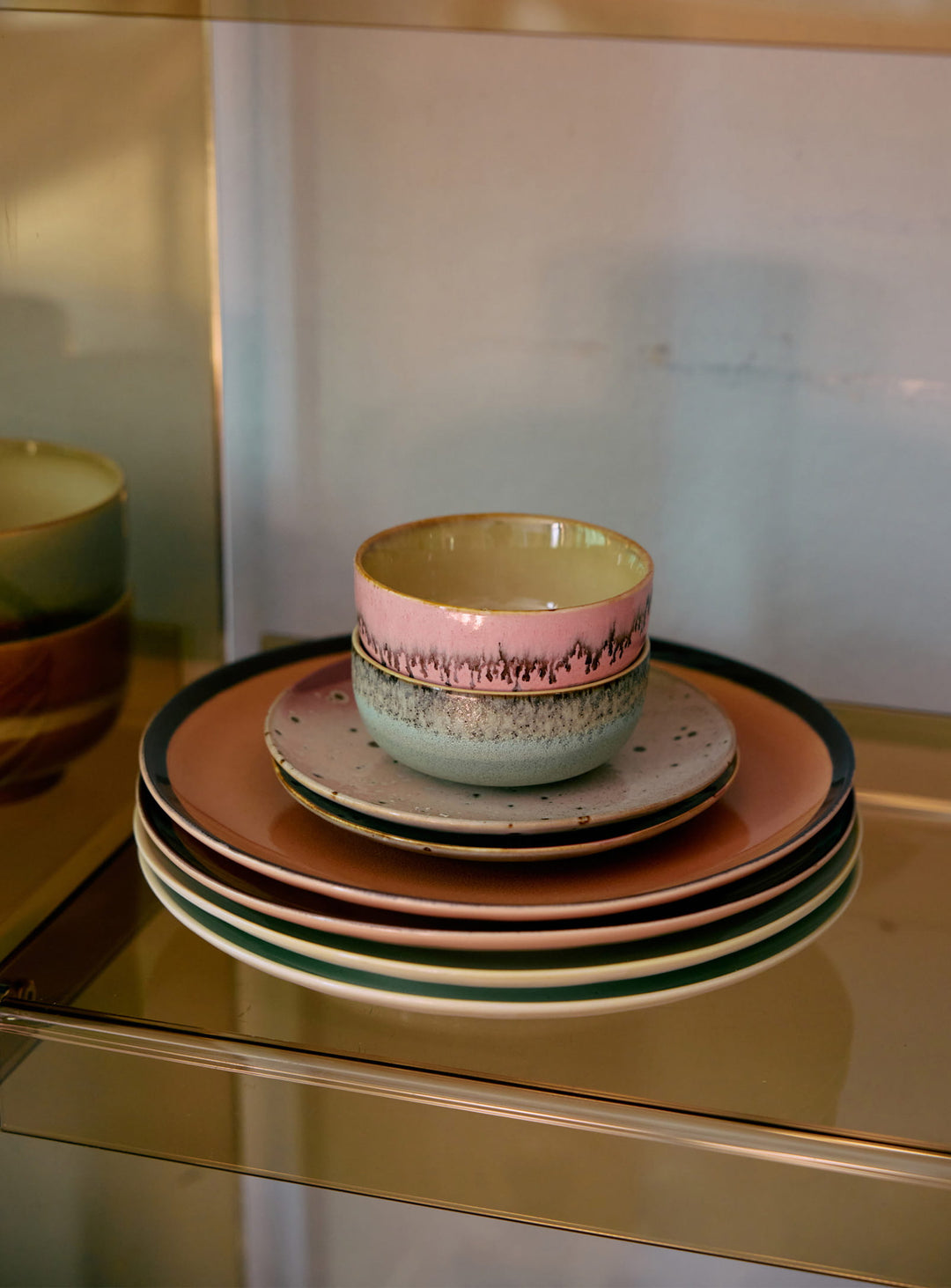 Bols à tapas Renaissance 70s Ceramics HKliving avec finitions uniques et esprit vintage. renaissance