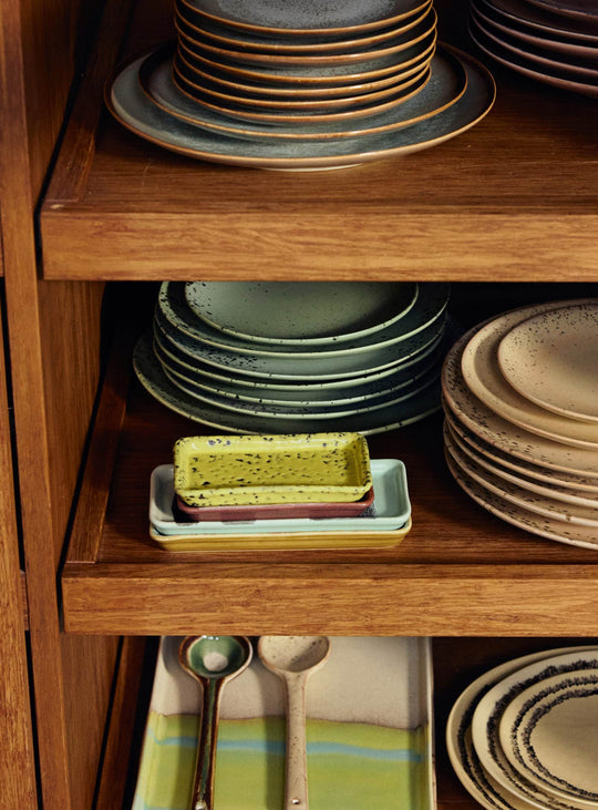 Coupelle XS 70s Ceramics HKliving : parfaite pour bijoux, clés, sauces ou petites gourmandises. corn