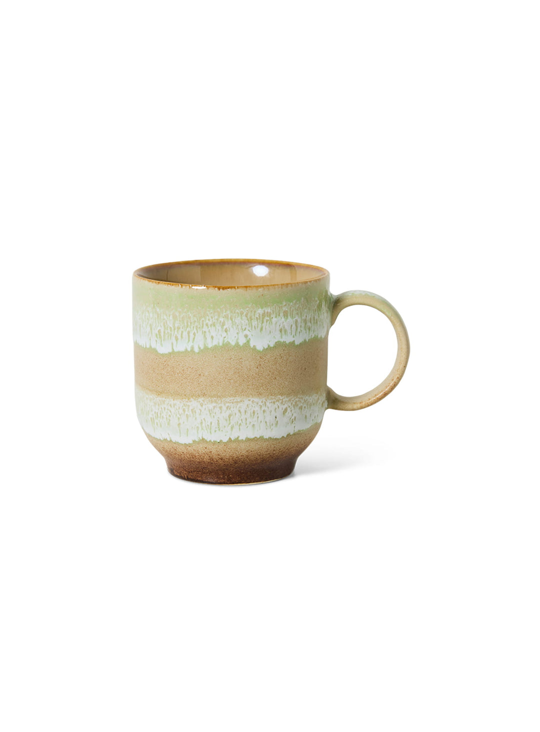 Tasse à café Abstract HKliving, idéale pour une pause café colorée au style inspiré des années 70. umber