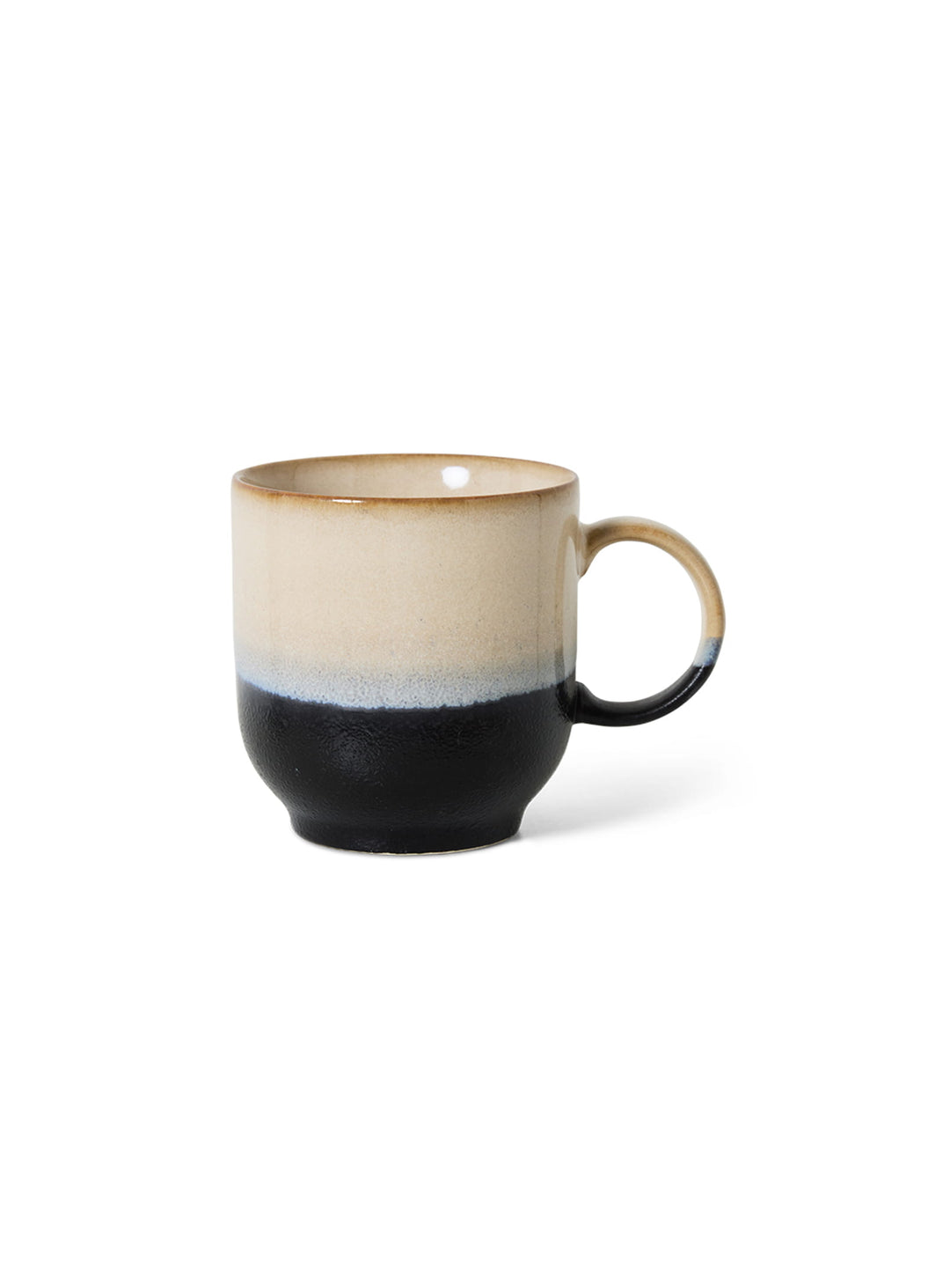 Tasse à café Abstract HKliving en grès, compatible lave-vaisselle et four à micro-ondes. rock