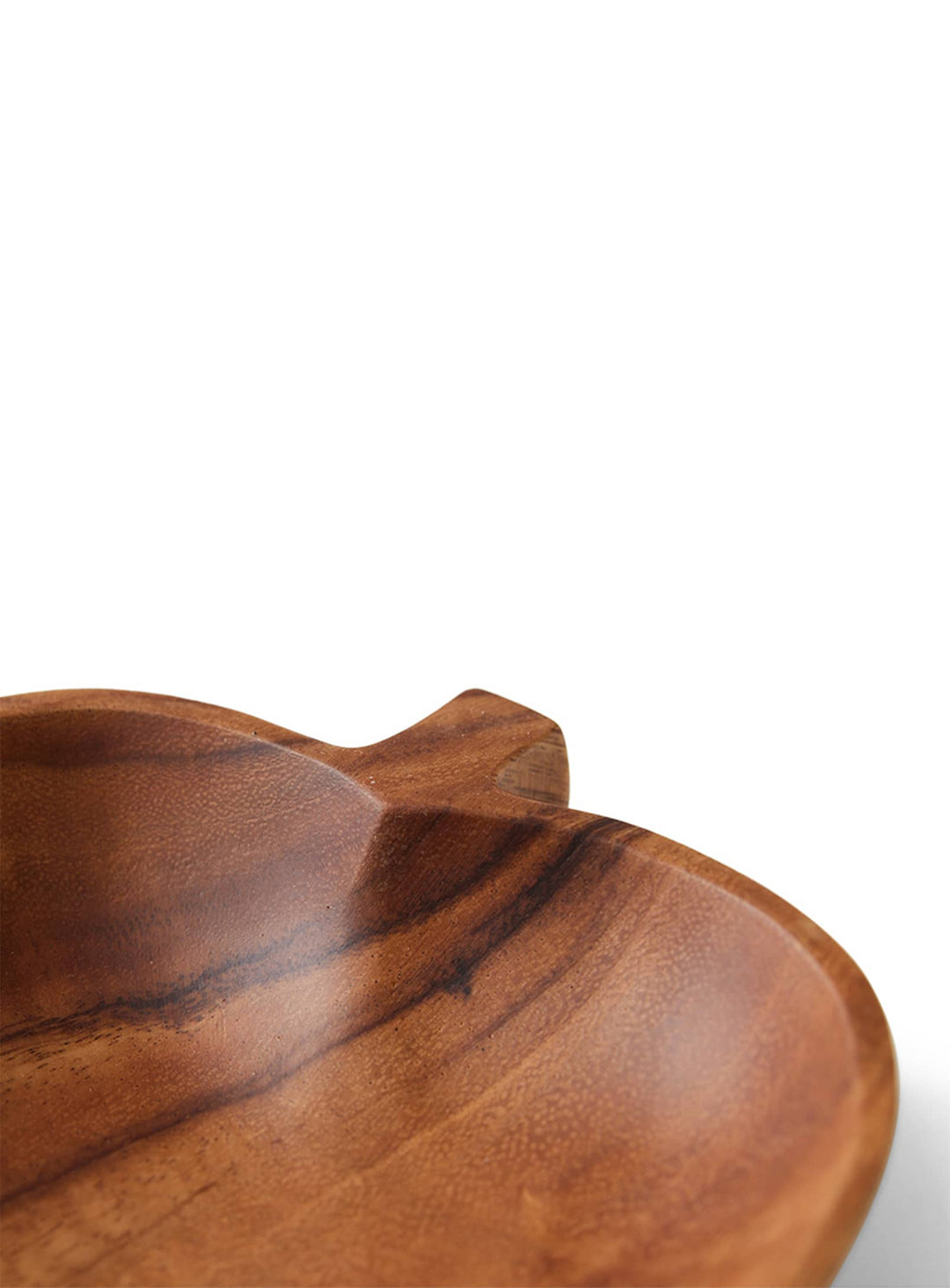 Bol Pomme HKliving au design original, sculpté dans du bois d’acacia pour une finition naturelle unique. M