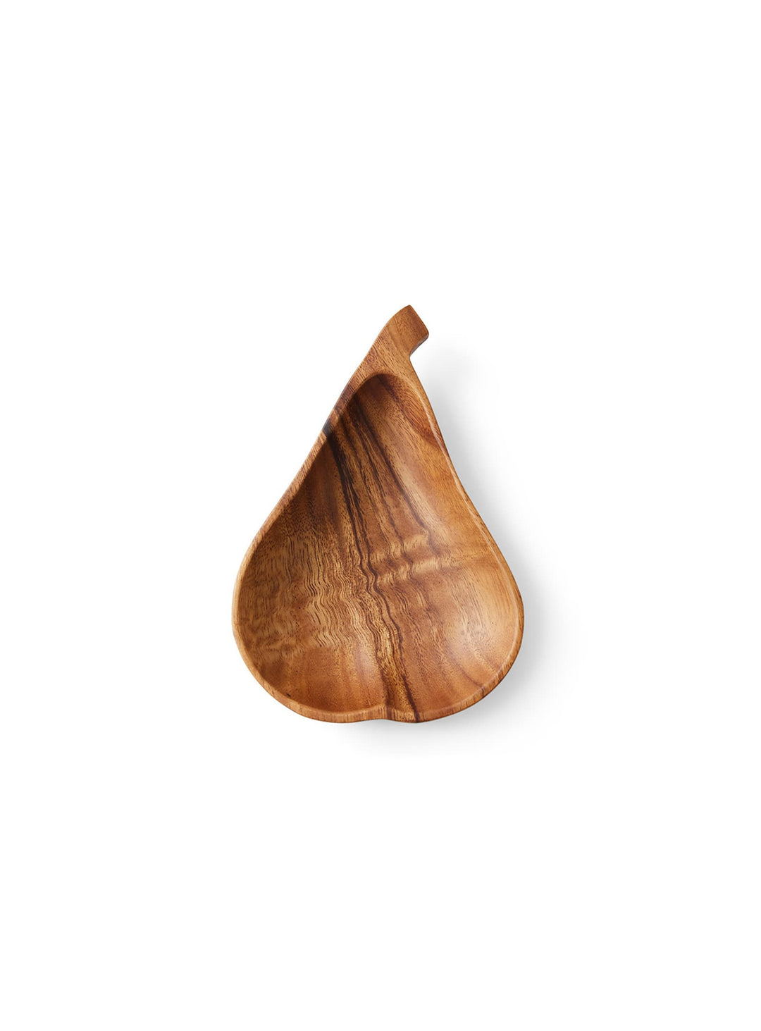 Bol Poire HKliving en acacia naturel, un objet artisanal au design fruité, chaleureux et décoratif. M