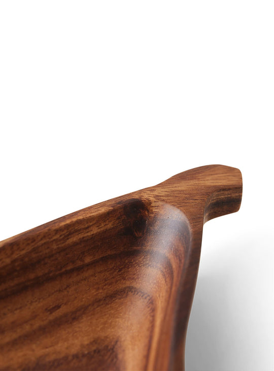 Bol Poire HKliving en acacia, une pièce originale et fonctionnelle pour apporter du caractère à votre table. M