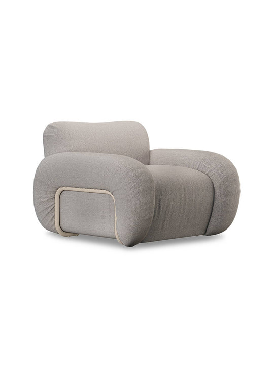 Fauteuil lounge Arc de HKliving, alliance du confort et du design. gris