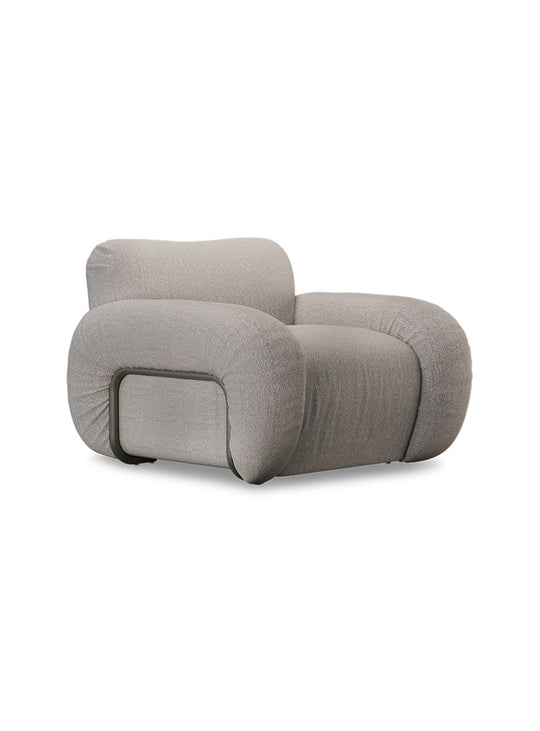 Fauteuil lounge Arc de HKliving, fauteuil moderne au style chaleureux. gris