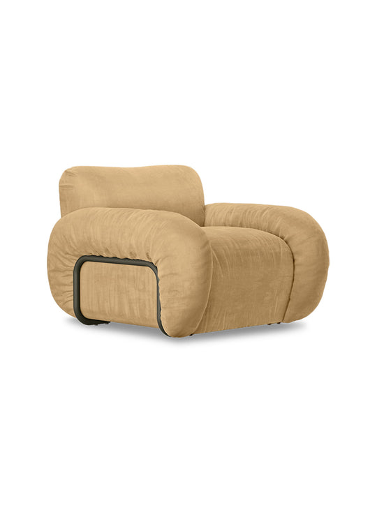 Fauteuil lounge Arc de HKliving, fauteuil design au style intemporel. creme