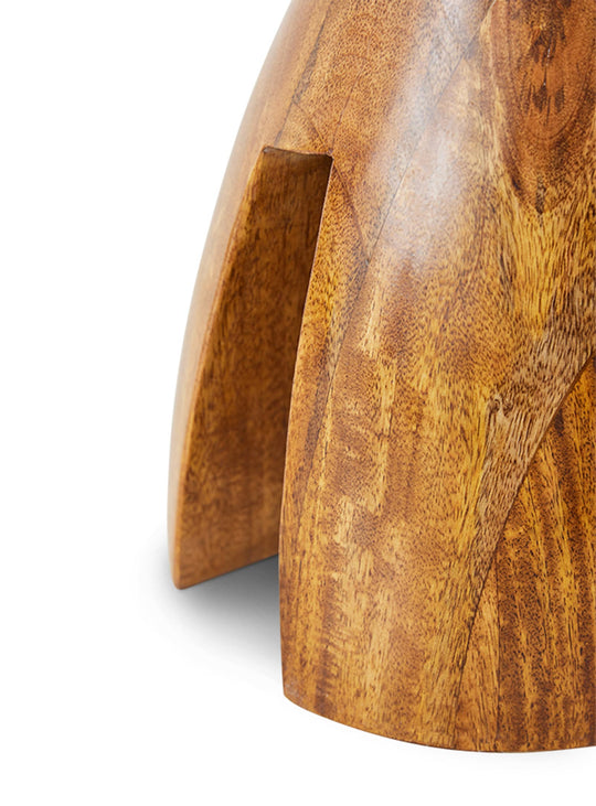 Tabouret Chestnut HKliving, un meuble polyvalent au design sobre et raffiné.