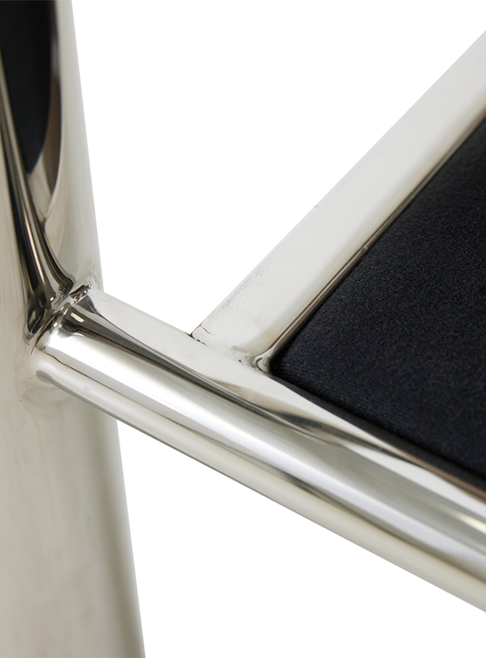 Chrome: Velvet and metal armchair - HKliving – Nüspace