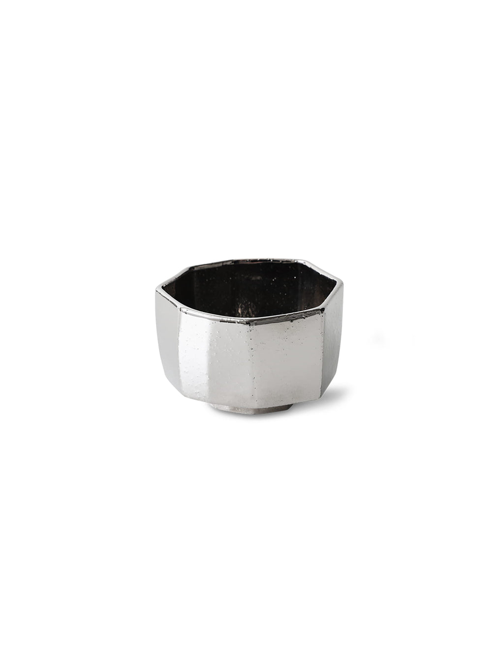 Bol Chrome HKliving : esthétique moderne et reflets chromés élégants. petit