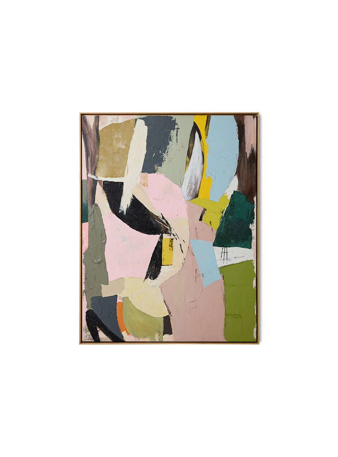 Tableau encadré Colour Cult HKliving, une toile contemporaine et apaisante pour habiller un grand mur avec caractère.