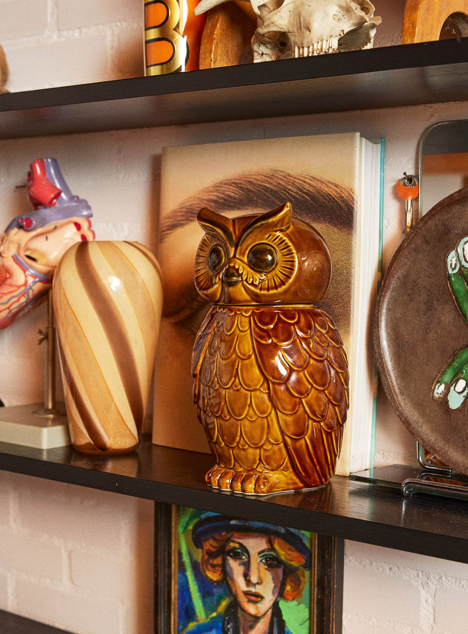Owl: Ceramic Pot - HKliving – Nüspace
