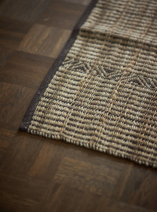 Tapis Desert HKliving : motifs graphiques et teintes terreuses pour une déco élégante. petit