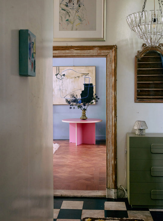 Tableau encadré Easy Elan HKliving, une œuvre XXL au style expressif pour une décoration murale forte.
