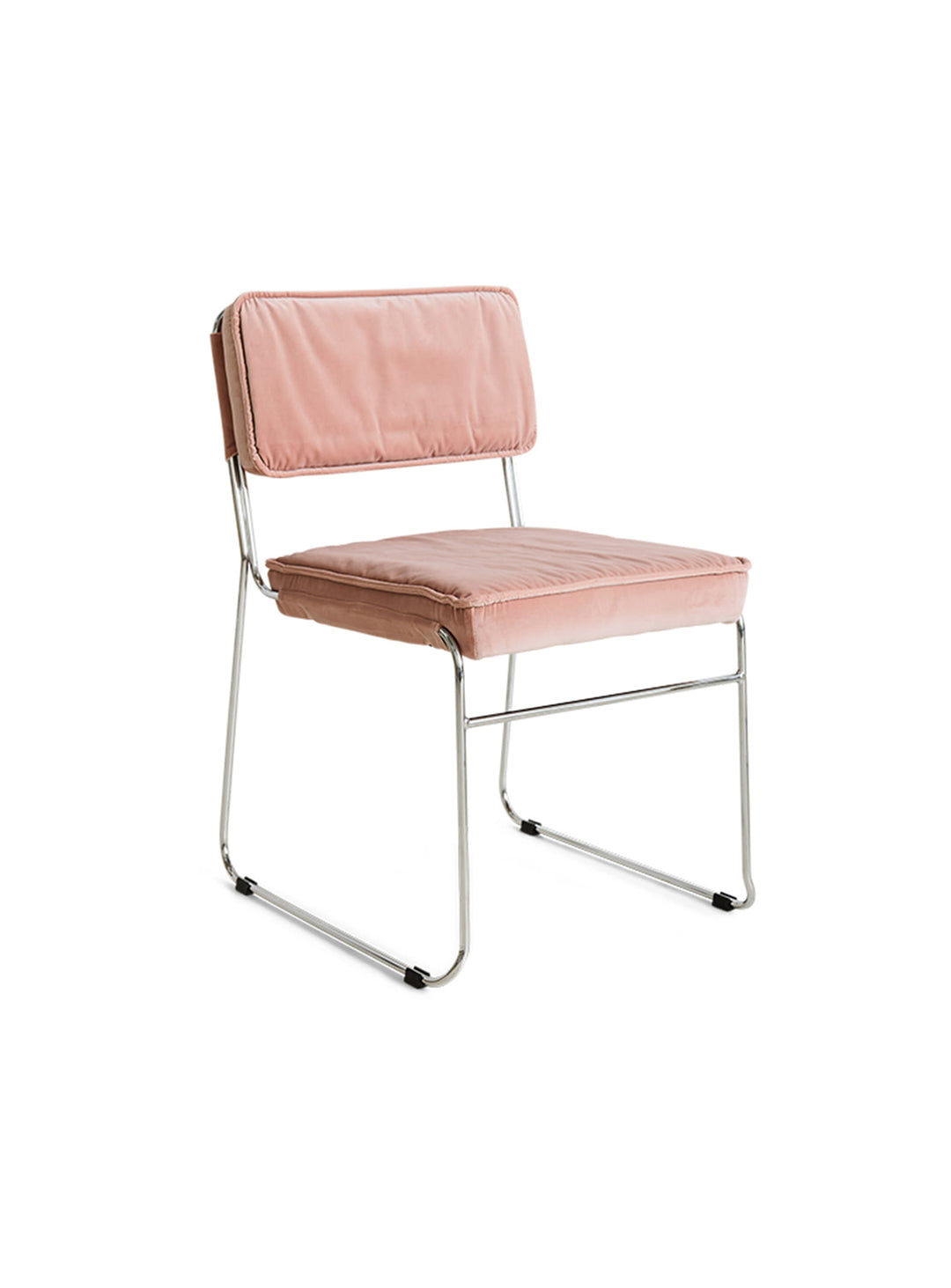Chaise Endless HKliving : assise confortable au style rétro moderne. lychee pink
