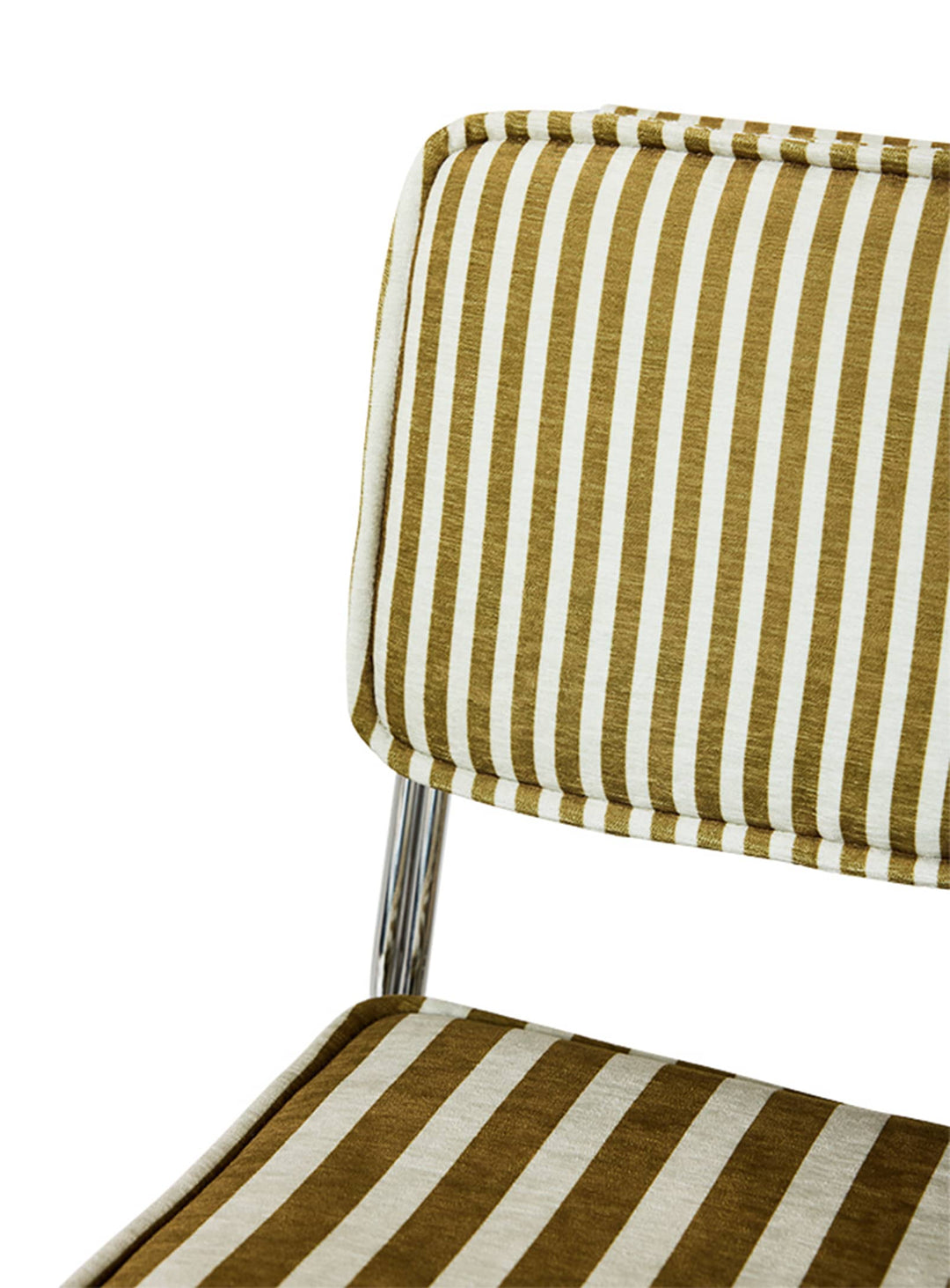Chaise Endless HKliving : assise rembourrée avec structure fine. sunflower