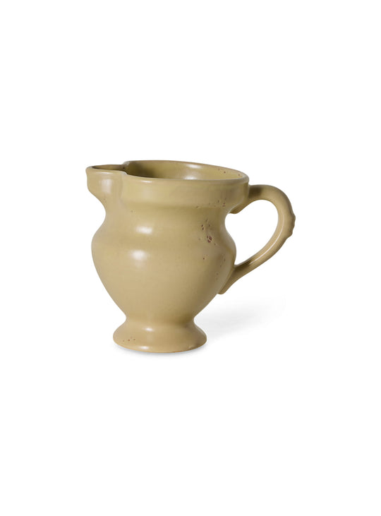 Carafe Farmhouse HKliving de 660 ml, idéale pour servir eau, lait, jus, vinaigrette ou crème au quotidien. creme